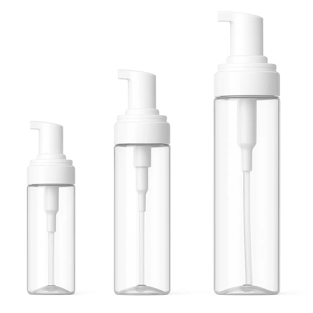 Foam Bottles (PET Material) (100, 158)