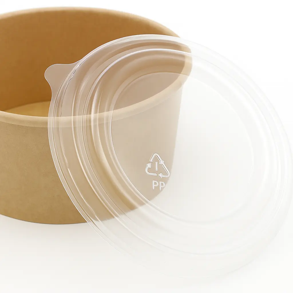 [GL-P-PK_115_01] PP lid ( for paper bowls) GL-P-PK_115_01