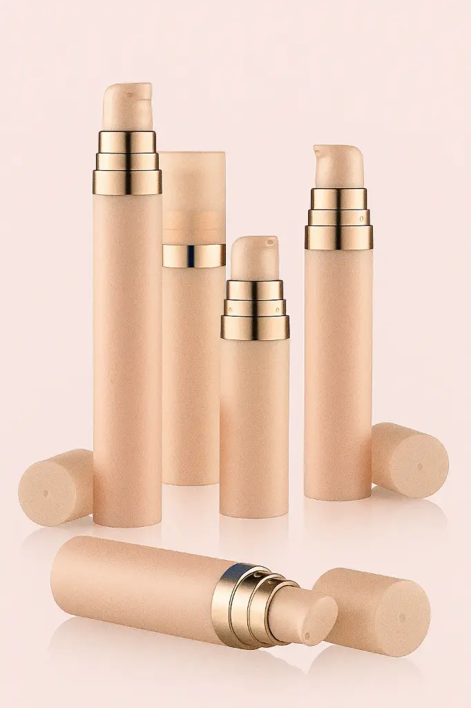 [GL-P-106A/B/C/D] Makeup Airless Pump Bottle – GL-P-106A/B/C/D