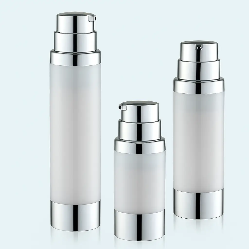 [GL-P-210D] Cream Plastic Cosmetic Bottle – GL-P-210D