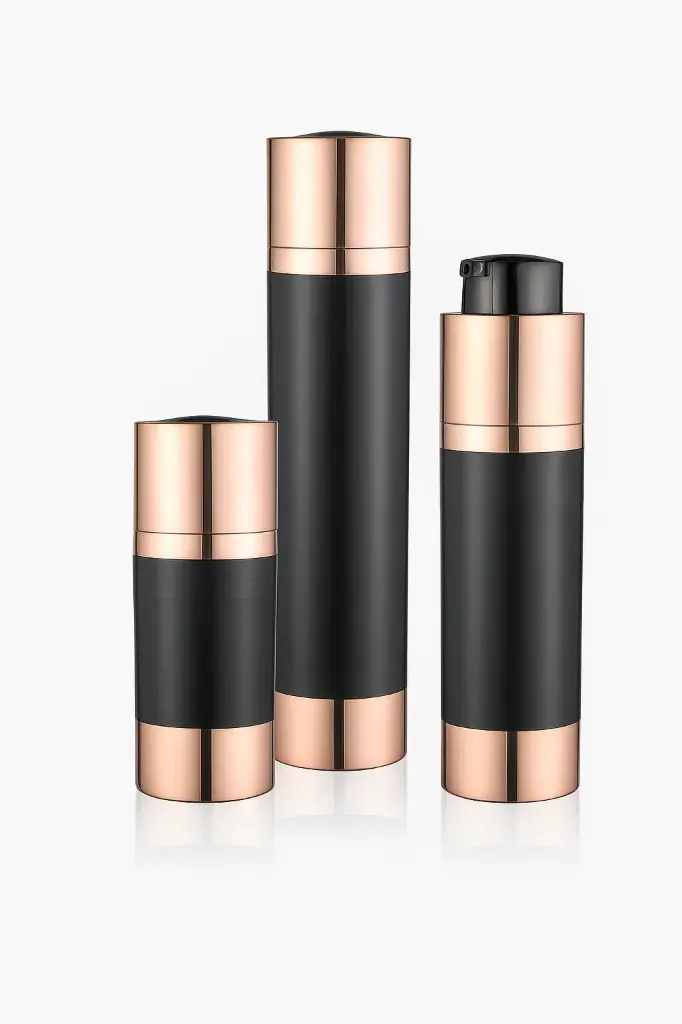 [GL-P-210B] Personal Care Airless Bottle with Base – GL-P-210B