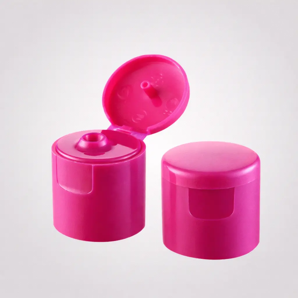 [GL-P H24-02] Colored Plastic Flip Top Cap