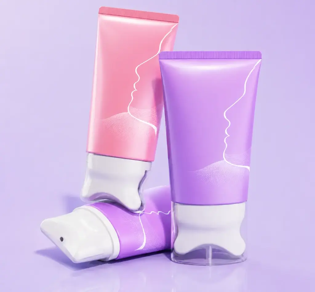 V-Shape Gua Sha Massage Oval Squeeze Tube